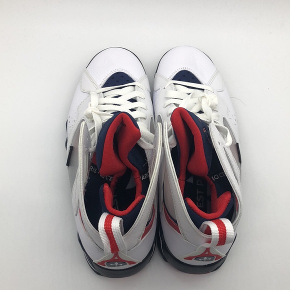 Mens Air Jordan 7 Retro BCFC White/Red/Blue CZ0789-105 NWOB - Picture 5 of 5